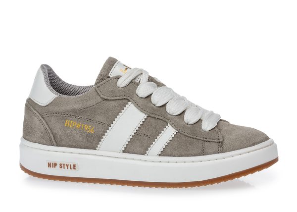 hip h1811 lage veterschoen green combi