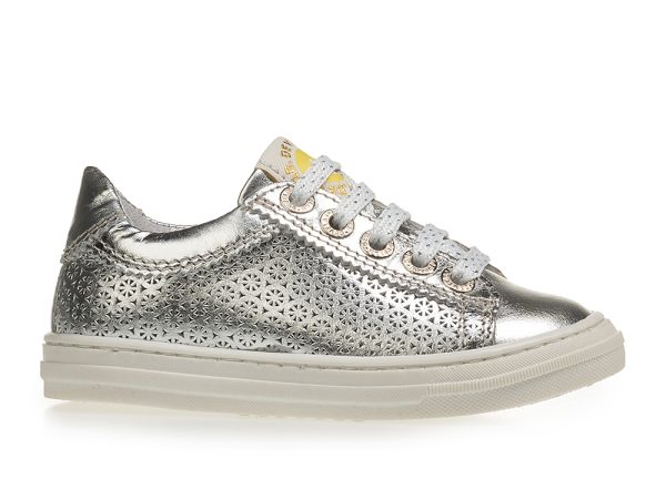 develab 42868 851 lage veterschoen silver metallic